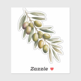 Olive branch sticker