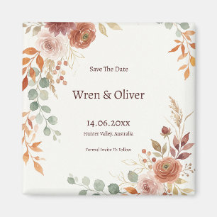 Olive Branch Trouwkaart Magneet