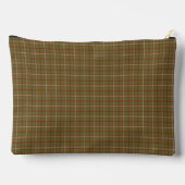 Olive Burgundy Plaid Classic Pattern Rustic Etui (Achterkant)