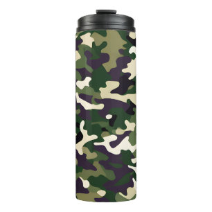 Olive Camo Thermosbeker