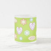 Olive colour Shapes mug (Centre)