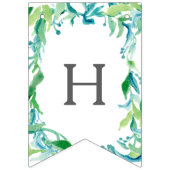 Olive de feuille de laurier de bannière de drapeau (Troisième drapeau)