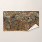 Olive doré Abstrait (Serviette à main)