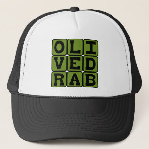 Olive Drab, Kleur Trucker Pet