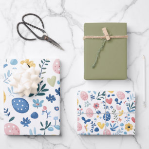 Olive Easter Wrapping Paper Sheet Set – 19 "x29"