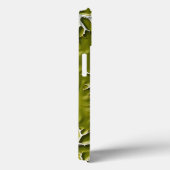 Olive Embossed Branch iPhone Case Style (Achterkant / Rechts)
