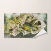 Olive Euphonia, Belize Bird Photography (Serviette à main)