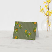 Olive Everywhere - Carte Vierge pour Toute Occasio (Fleur jaune)