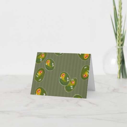 Olive Everywhere - Carte Vierge pour Toute Occasio (Devant)
