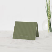 Olive Everywhere - Carte Vierge pour Toute Occasio (Dos)