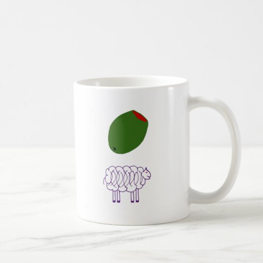 Olive Ewe Koffiemok (Rechts)