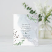 Olive Feuille Mariage Dusty Blue Lemon (Debout devant)