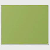 Olive Green Cadeaupapier (Vlak)
