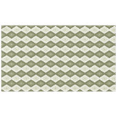Olive green diamond pattern tafelkleed (Voorkant (Horizontaal))