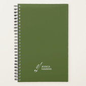 Olive Green Golf Club Personnel Weekly (Devant)