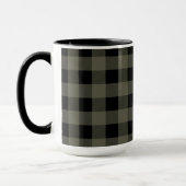 Olive Green Lumberjack Play | Kies uw stijl Mok (Links)