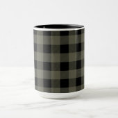 Olive Green Lumberjack Play | Kies uw stijl Mok (Midden)