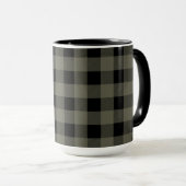 Olive Green Lumberjack Play | Kies uw stijl Mok (Voorkant rechts)