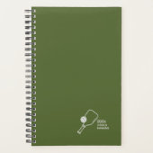 Olive Green Pickleball Personal Weekly (Devant)