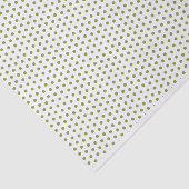 Olive Green Polka Dot Tissue Paper Tissuepapier (Detail)