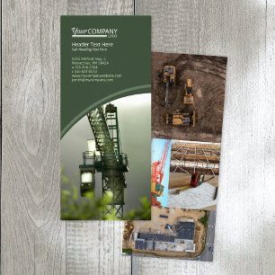 Olive Green, Tiled Photos Reclamekaart