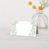 Olive Green Wedding  Botanisch (Achterkant)