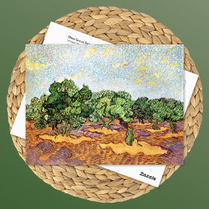 Olive Grove Bleek Blue Sky Vincent van Gogh Briefkaart