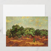 Olive Grove, Bleke blauwe hemel van Vincent van Go Kaart (Voorkant / Achterkant)