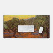 Olive Grove, Ciel orange par Vincent van Gogh (Clavier et souris)