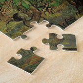 Olive Grove with Picking Figures, Vincent van Gogh Legpuzzel (Zijkant)