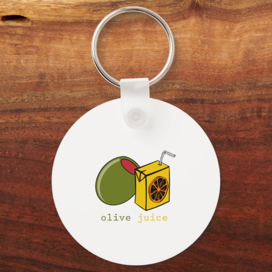 Olive Juice Sleutelhanger (Voorkant)