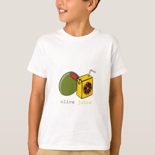 Olive Juice T-shirt (Voorkant)