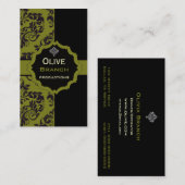 Olive Juice Visitekaartje (Voorkant / Achterkant)
