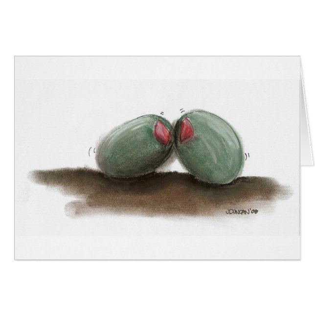  Olive-kaart (Voorkant Horizontaal)