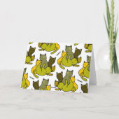 Olive kittens bedankkaart (Achterkant)