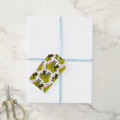 Olive kittens cadeaulabel (Met Touw)