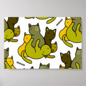 Olive kittens poster (Voorkant)