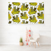 Olive kittens spandoek (Insitu)