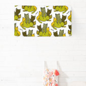 Olive kittens spandoek (Insitu)