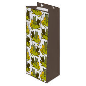 Olive kittens wijn cadeautas (Achterkant Gekanteld)