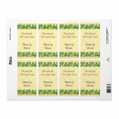 Olive Leaf Garland Étiquettes d'artisanat personna (Feuille entière)