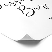 Olive Leaf Greenery Sign Oleyteken dessert Bar Poster (Hoek)