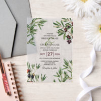 Olive Leaves Mediterranean Greek Island Wedding