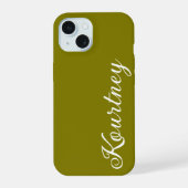OLIVE NOM PERSONNALISÉ ÉLÉGANT MODERNE CHIC (Verso)