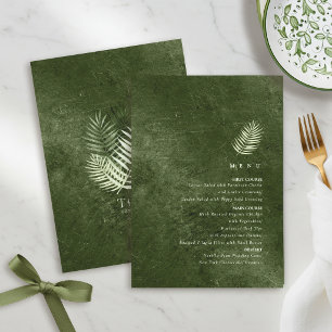 Olive Oasis Feuilles de Palmier Pierre Sombre Menu