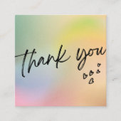 Olive Pink Heart Média tendance Insérer Carte de v (Devant)