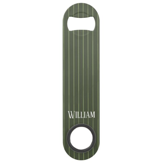 Olive Pinstripes (Devant)
