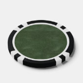 Olive Pistache Groene Kerst Textuur Poker Chips (Enkel)