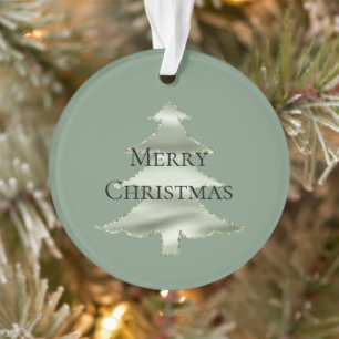 Olive Pistachio Menthe Green Christmas Tree