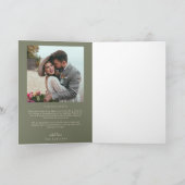 Olive Retro Amour & Merci White Arch Mariage (Intérieur)